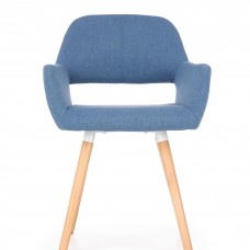 Koka krēsls virtuvei ar roku balstiem K283